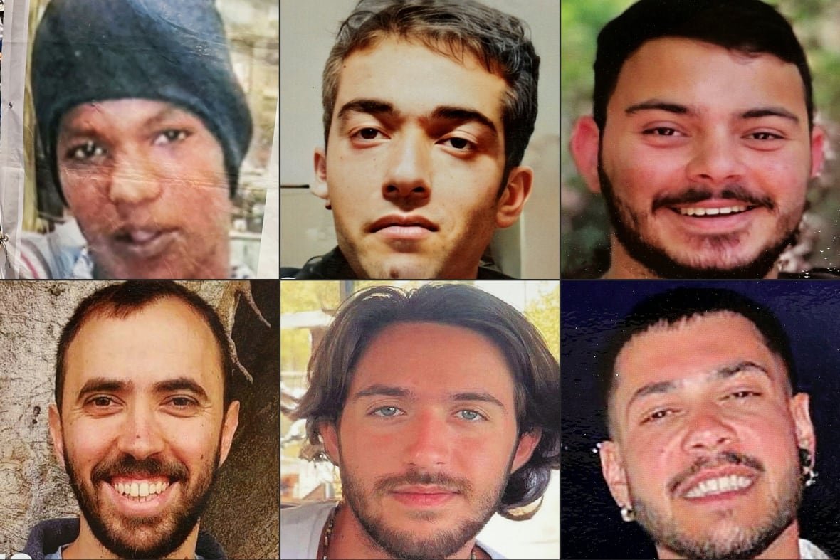 2200011730 The faces of six people are shown in a combined photo.